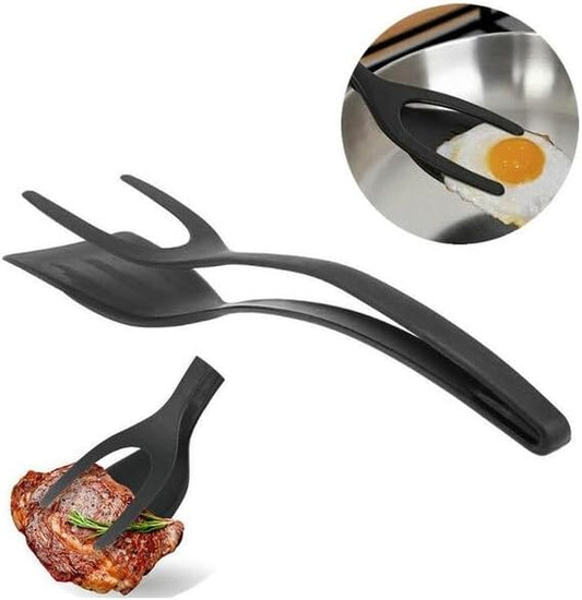 VITRUX™ 2-in-1 Tongs Spatula | BUY 1 GET 1 FREE (2PCS) - KOBETS