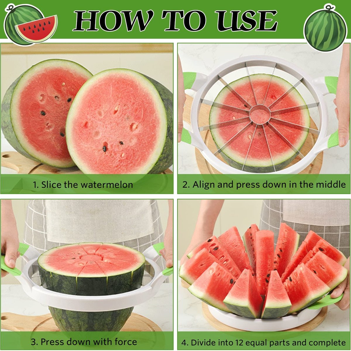 CHEFCUTZ™  Watermelon Slicer Cutter