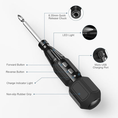 Electric Screwdriver Cordless