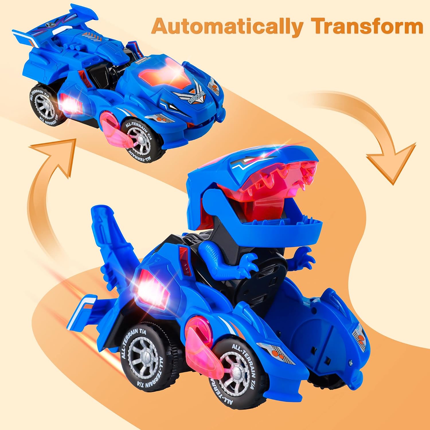 STUNTWIST™ Transforming Dinosaur Car - KOBETS