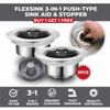 Flexsink 3-in-1 Push-Type Sink Aid & Stopper | BUY 1 GET 1 FREE (2PCS) - KOBETS