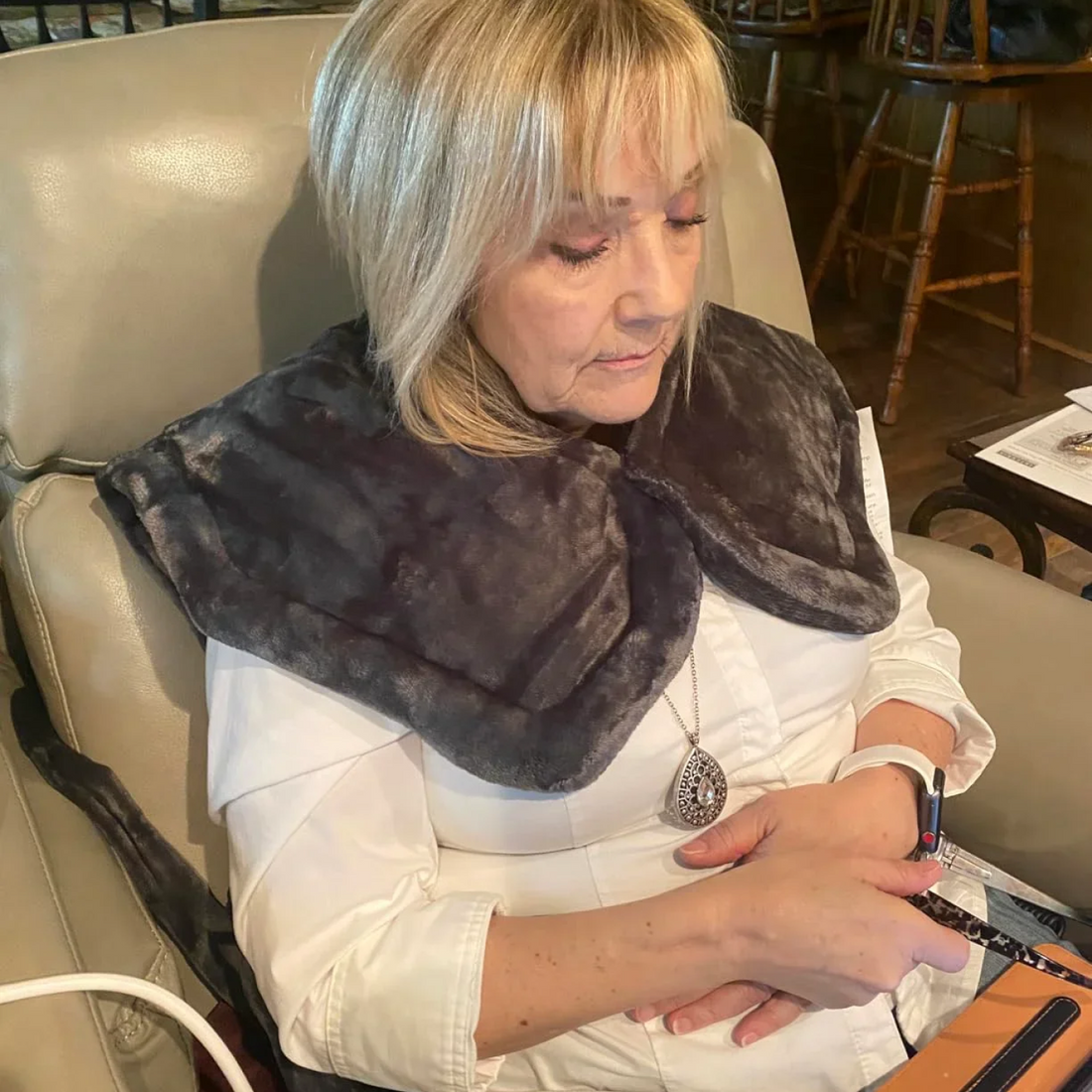 Weighted Full back Heating Pad