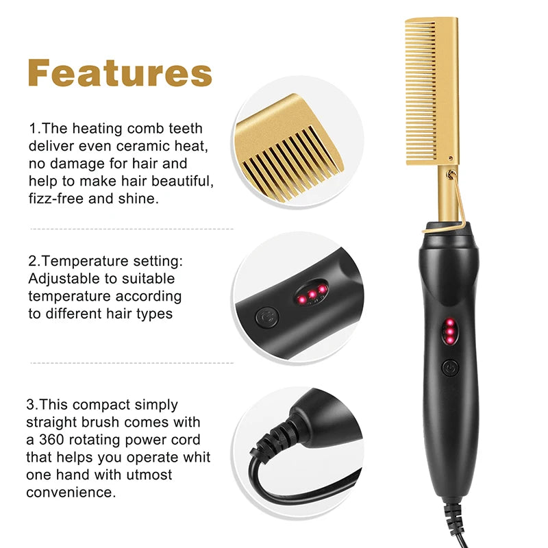 MiniWave™ 2 in 1 Electric Hot Heating Comb